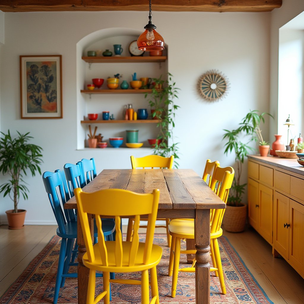 Colorful Dining Room 13