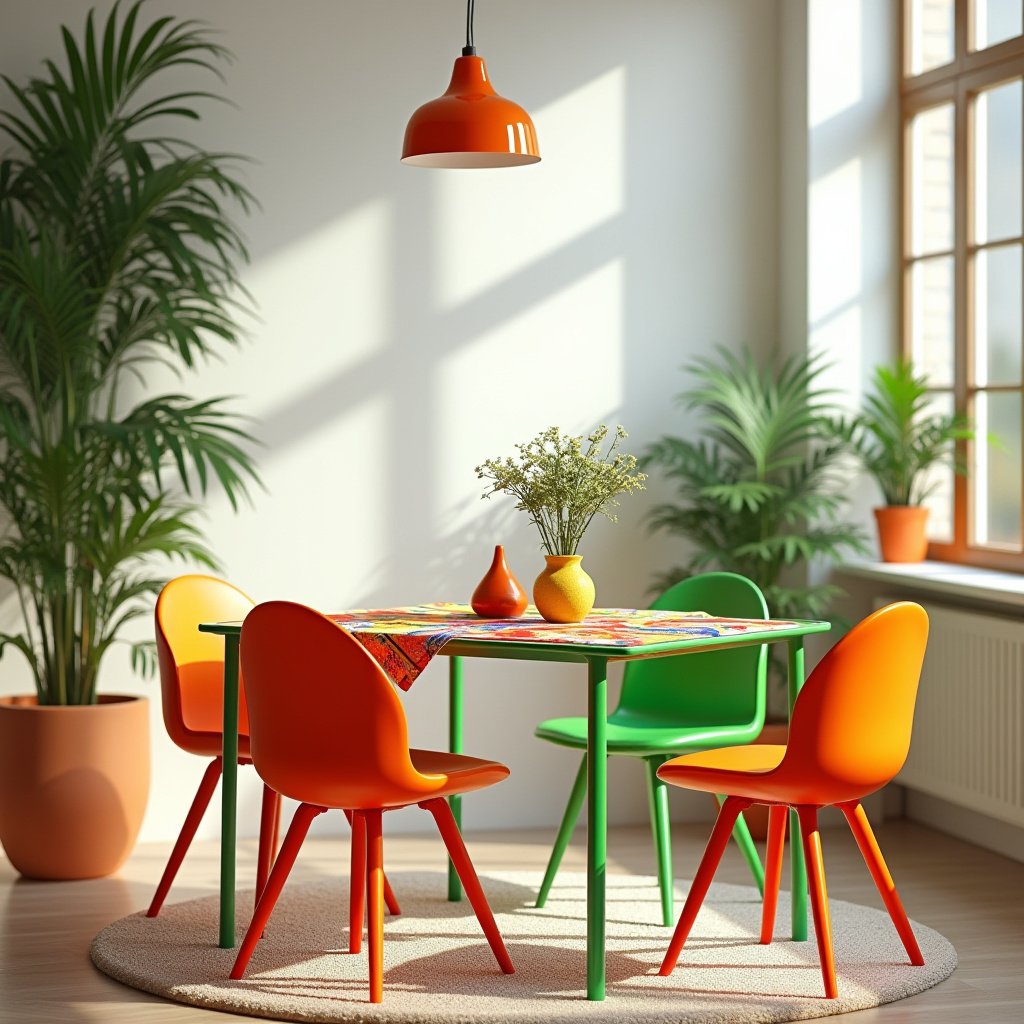 Colorful Dining Room 16
