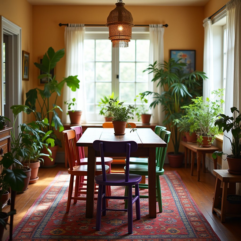Colorful Dining Room 19