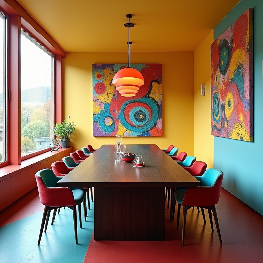Colorful Dining Room 5