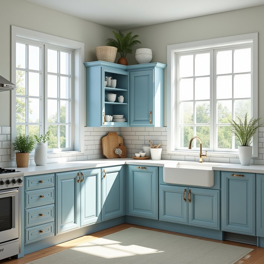 Corner Kitchen Cabinet Ideas 12