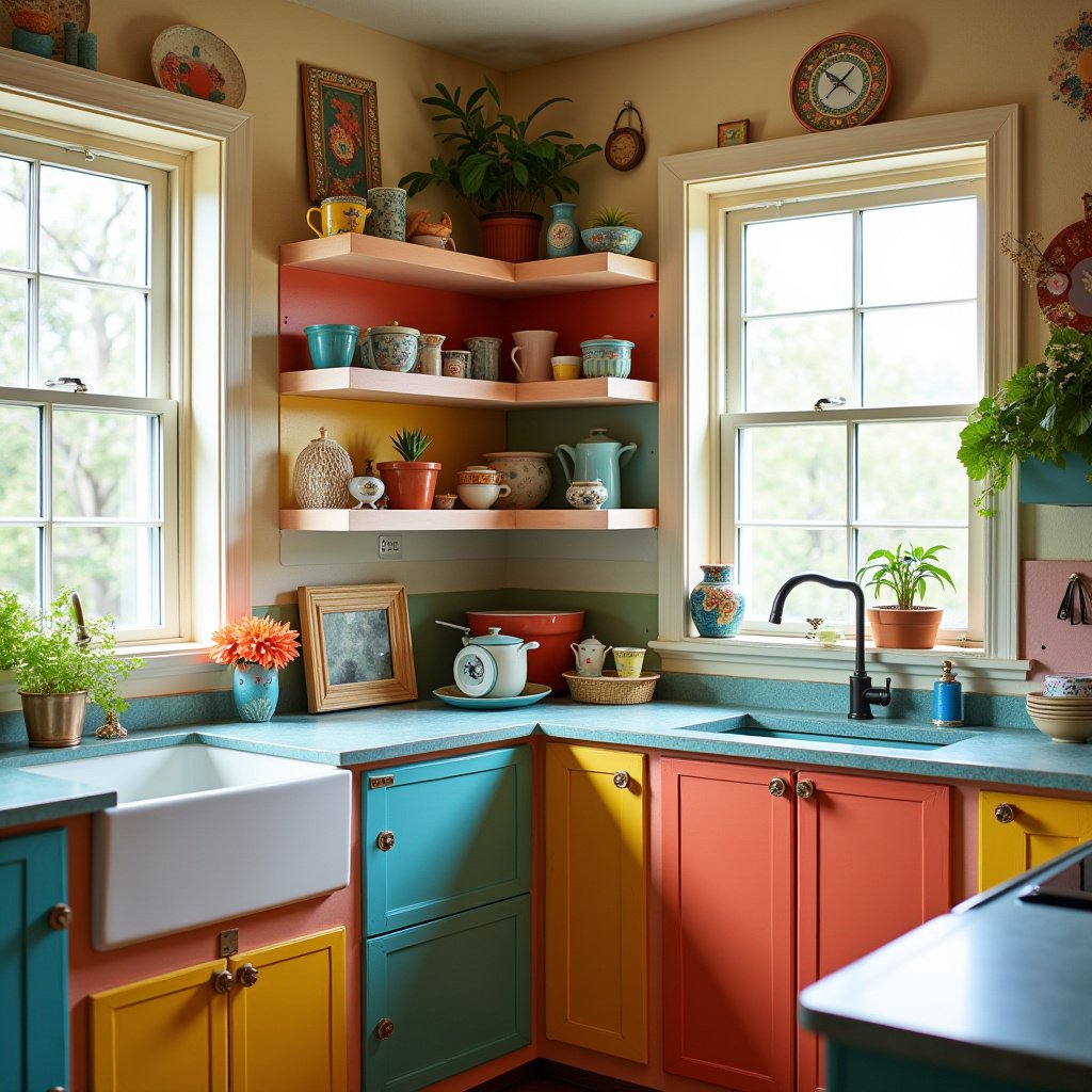Corner Kitchen Cabinet Ideas 14
