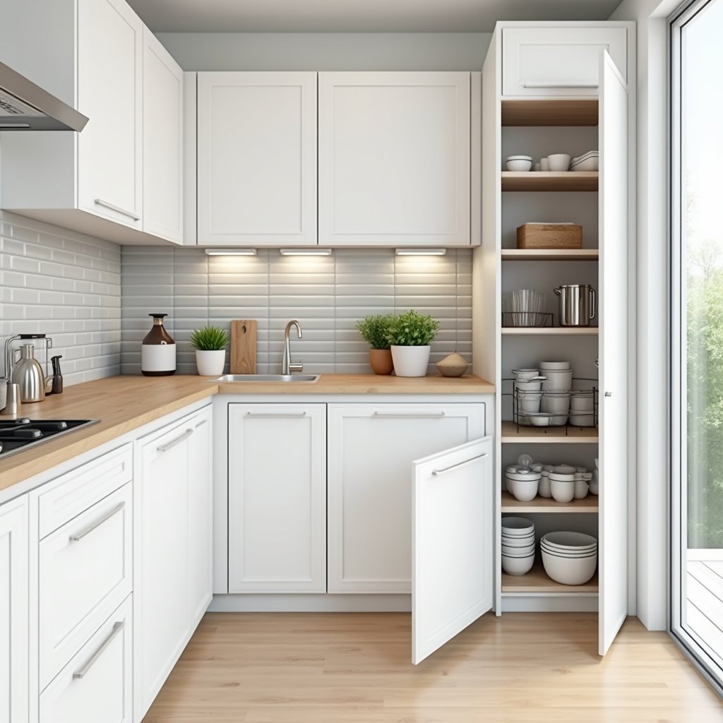 Corner Kitchen Cabinet Ideas 2