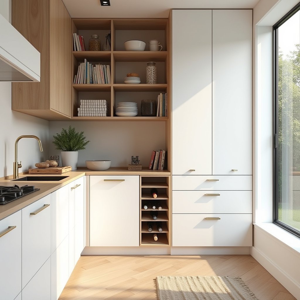 Corner Kitchen Cabinet Ideas 4