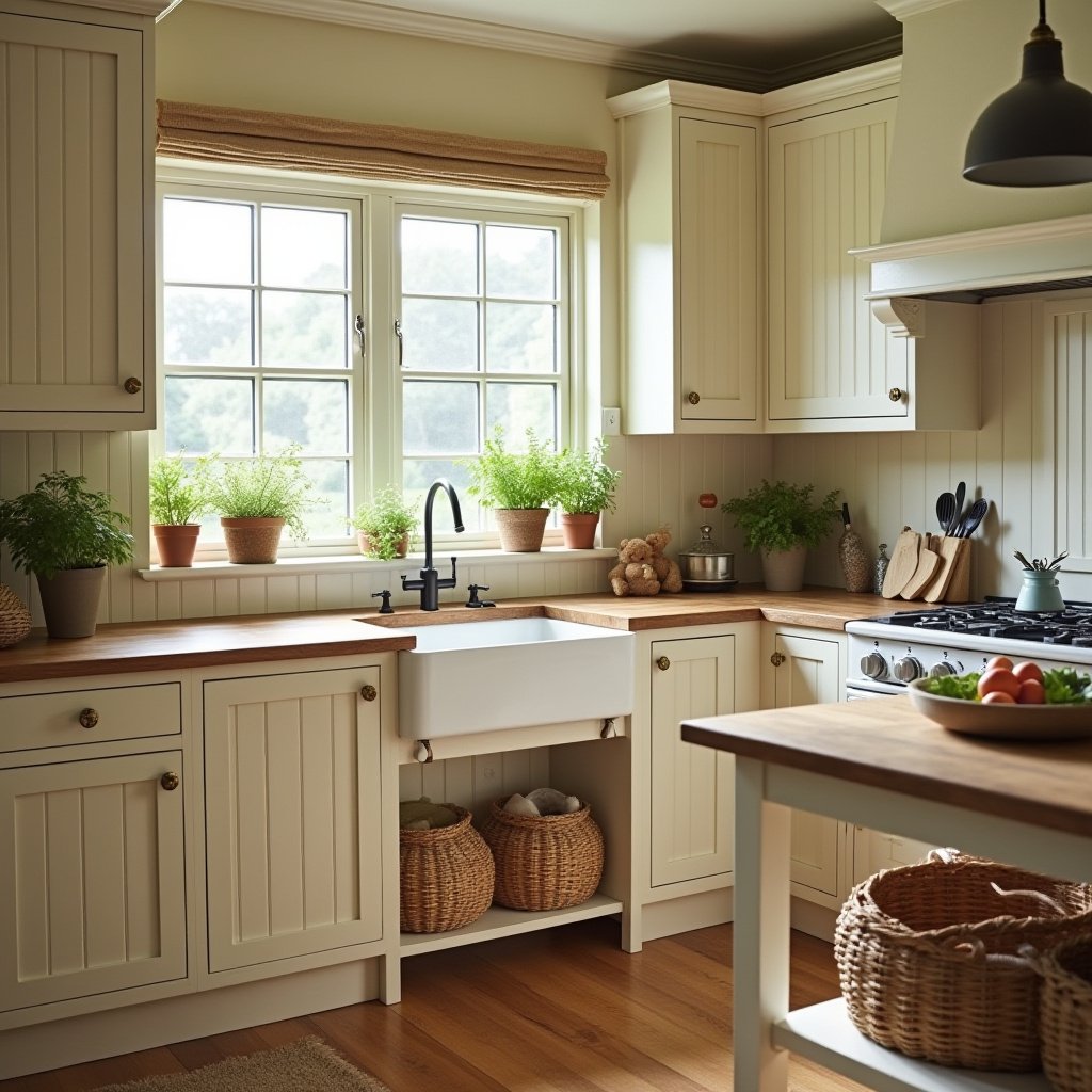 Cream Kitchen Cabinets 5