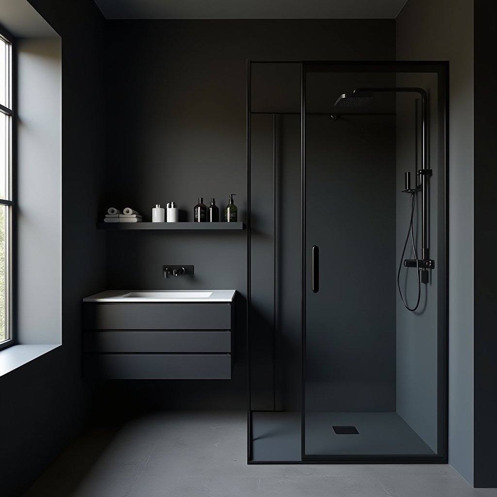 Dark Bathroom Ideas 16