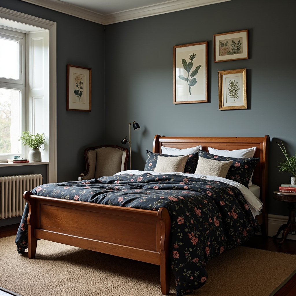 Dark Cottagecore Bedroom 19