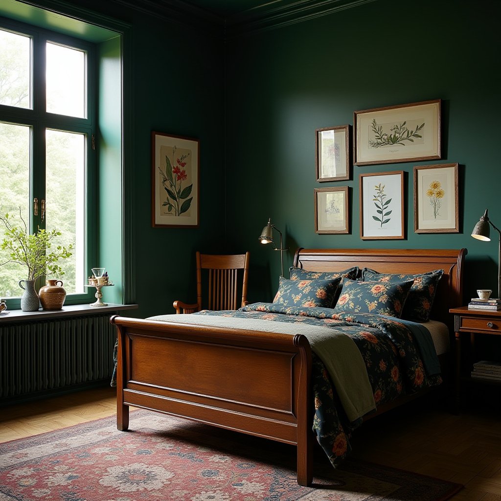 Dark Cottagecore Bedroom 7