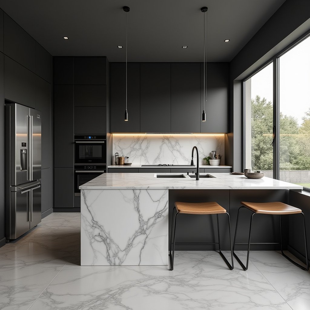 Dark Grey Kitchen 1