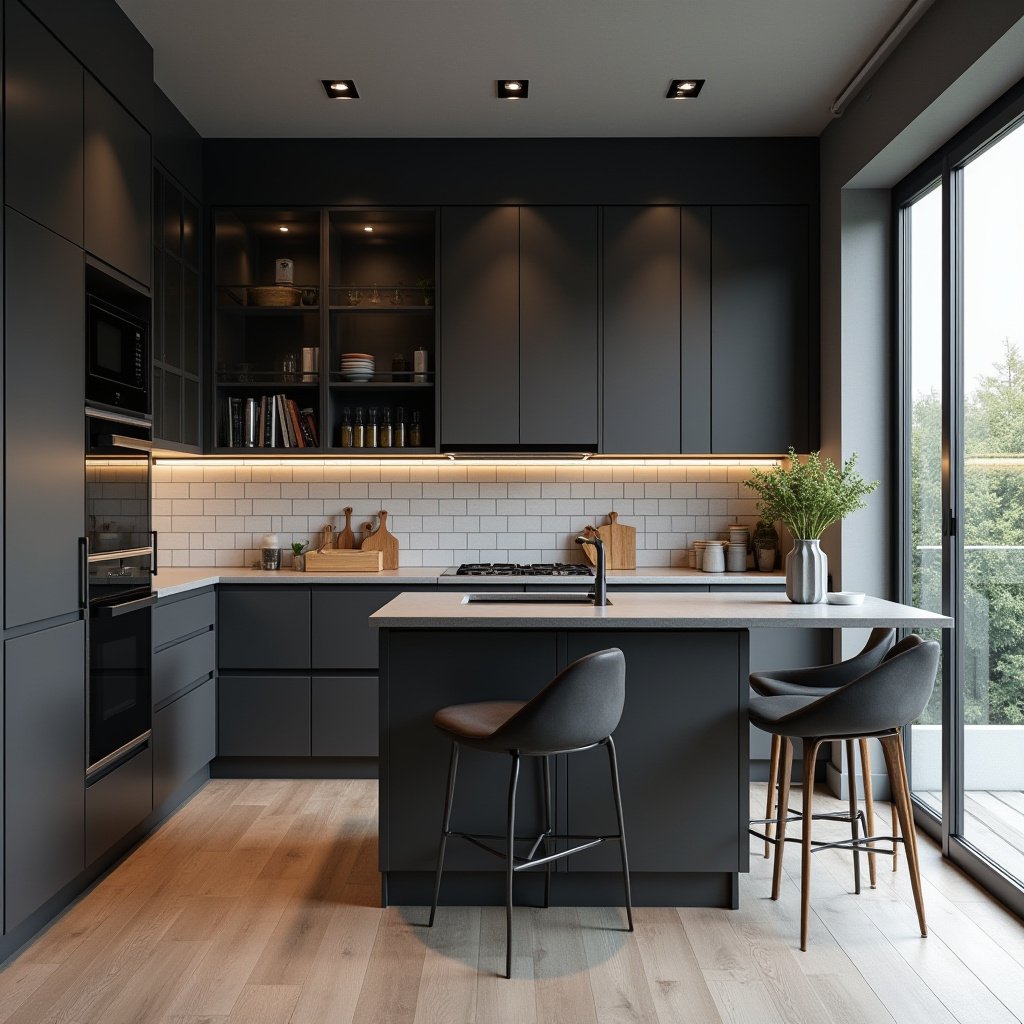 Dark Grey Kitchen 10