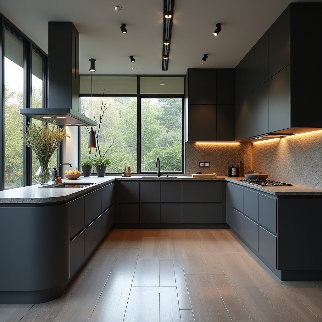 Dark Grey Kitchen 17