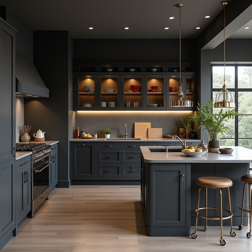 Dark Grey Kitchen 19