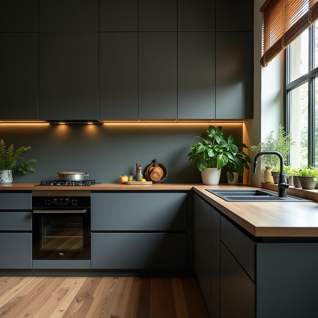 Dark Grey Kitchen 7