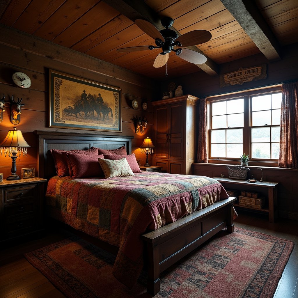 Dark Western Bedroom 12