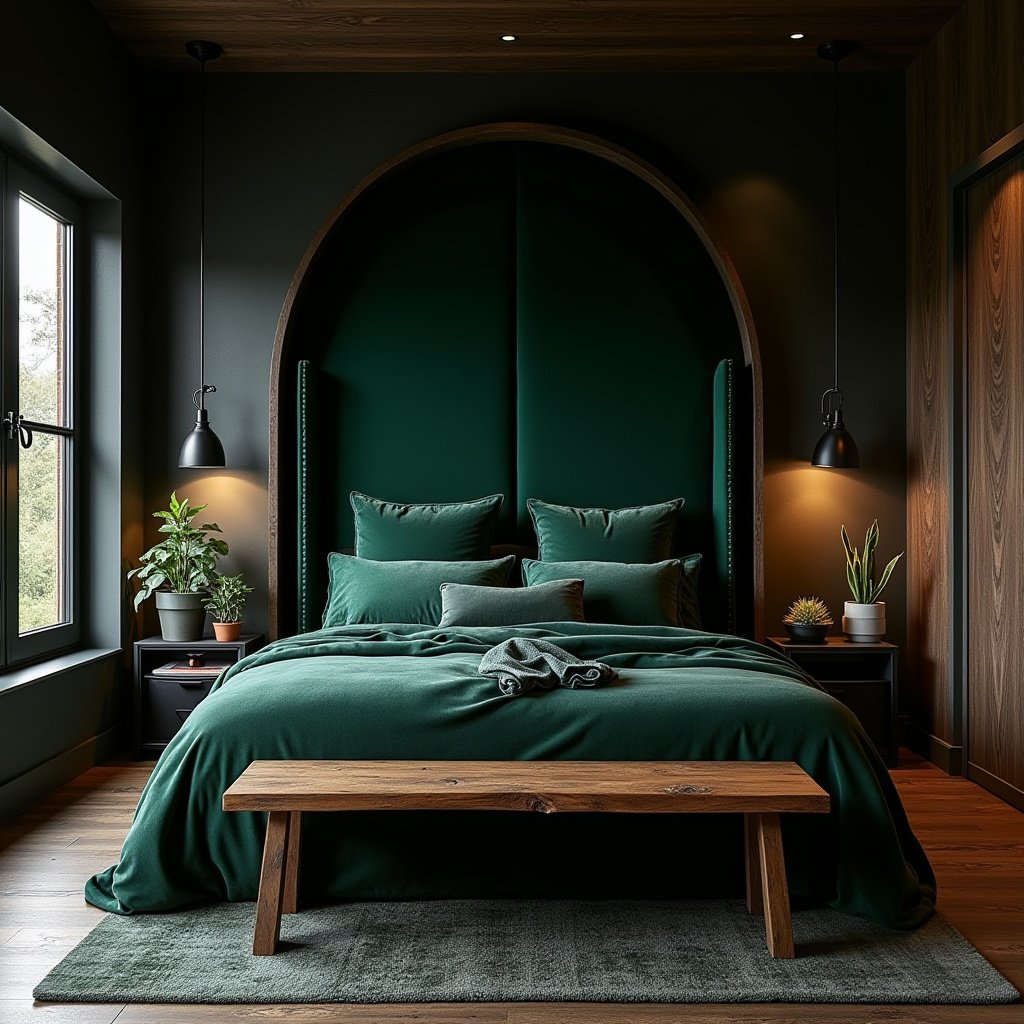 Dark Western Bedroom 14