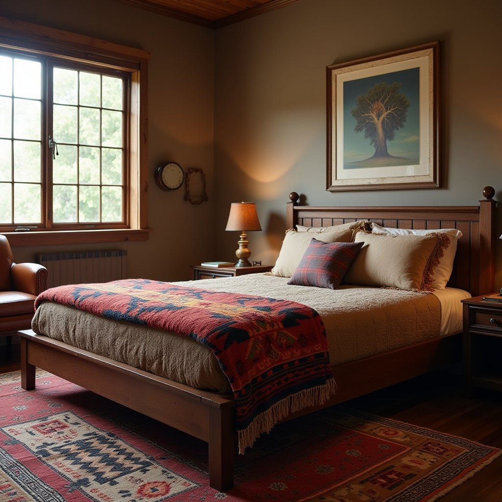 Dark Western Bedroom 15