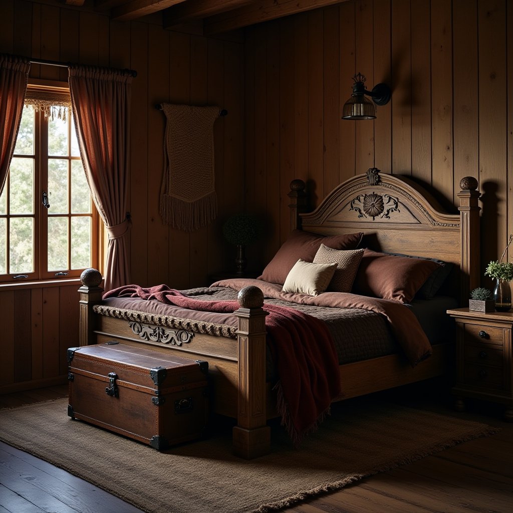 Dark Western Bedroom 18