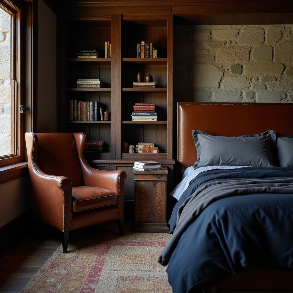 Dark Western Bedroom 8