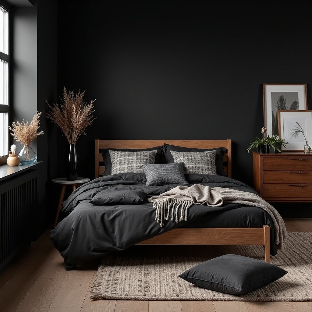 Dark And Moody Bedroom 11