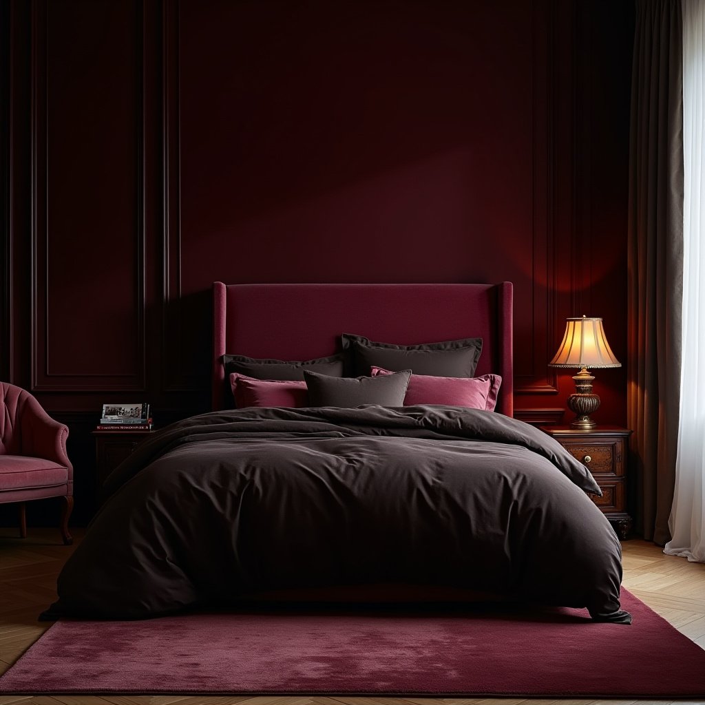 Dark And Moody Bedroom 12