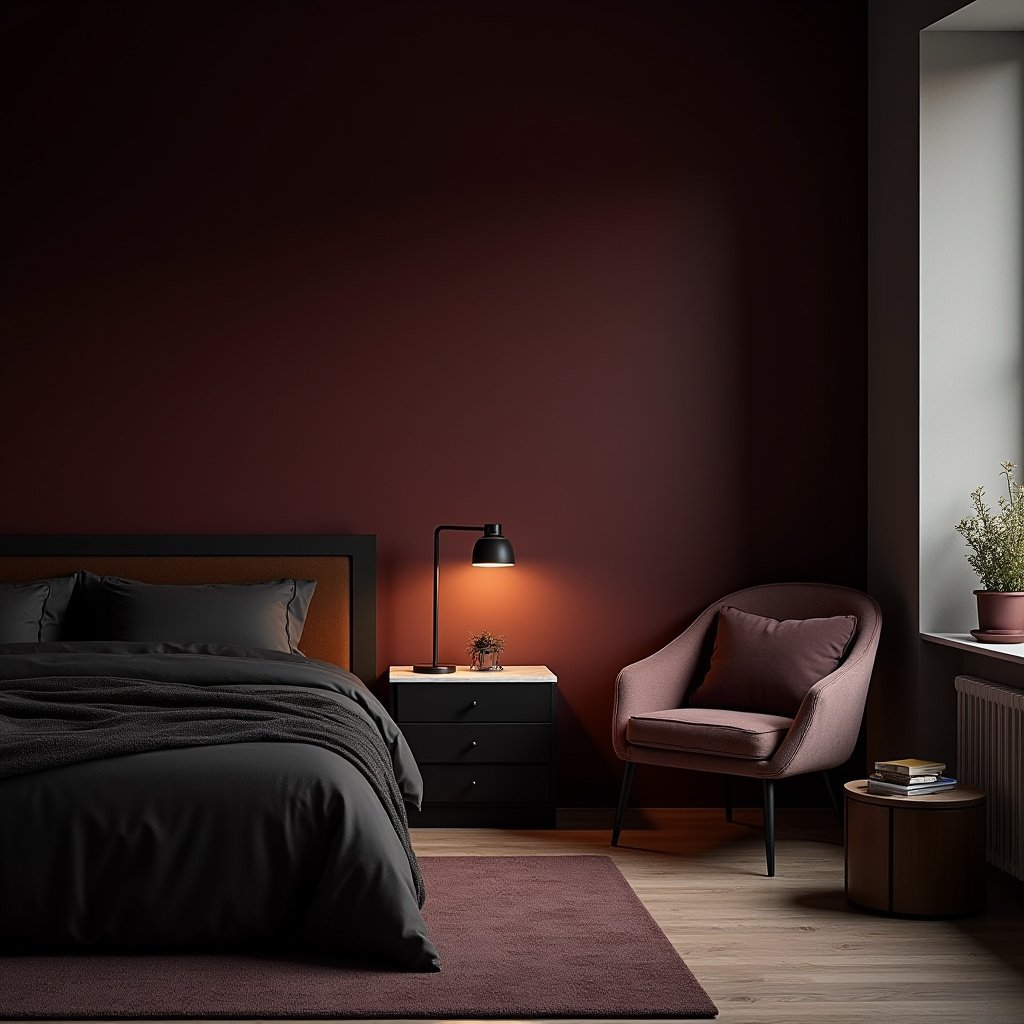 Dark And Moody Bedroom 18