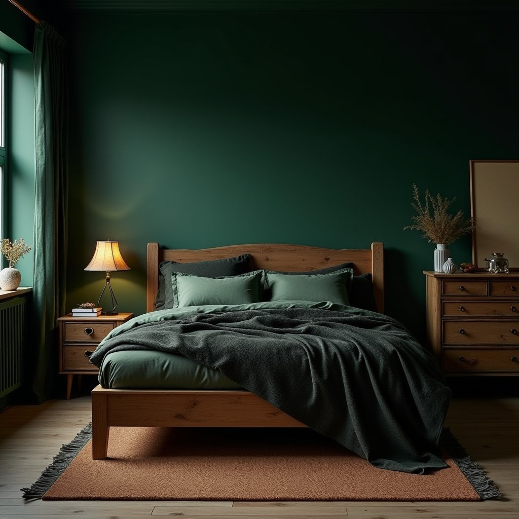 Dark And Moody Bedroom 19