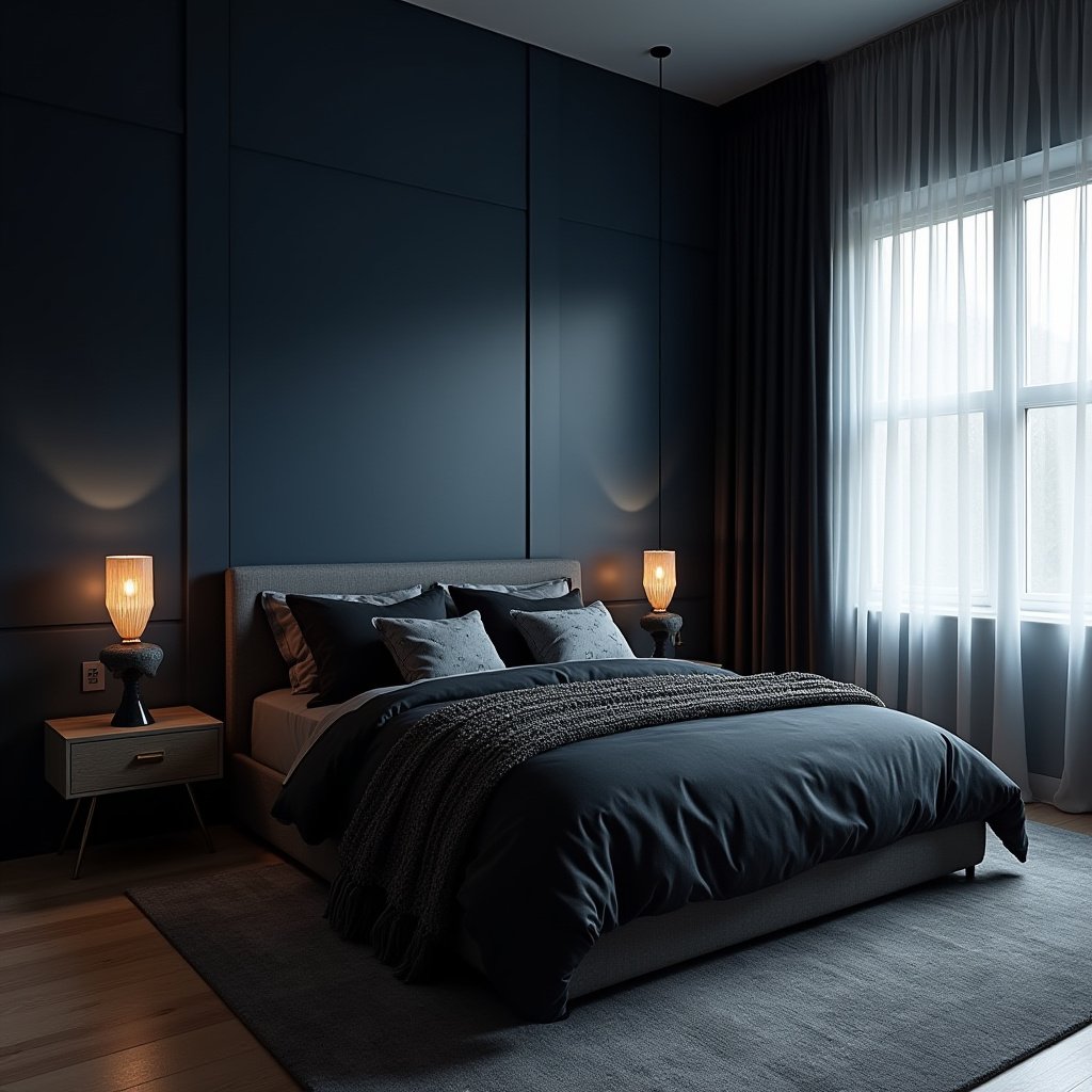 Dark And Moody Bedroom 20