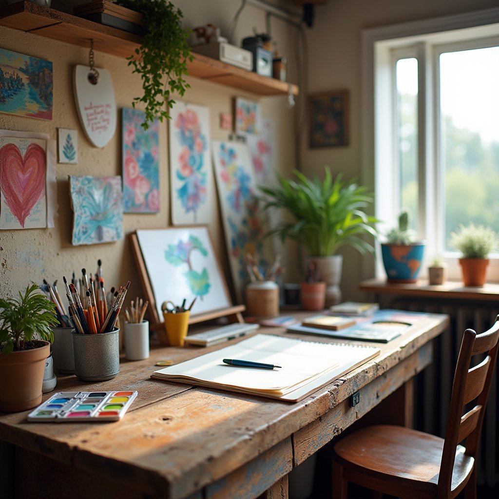 Desk Decor Ideas 10