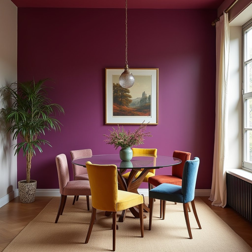 Dining Room Accent Wall 19