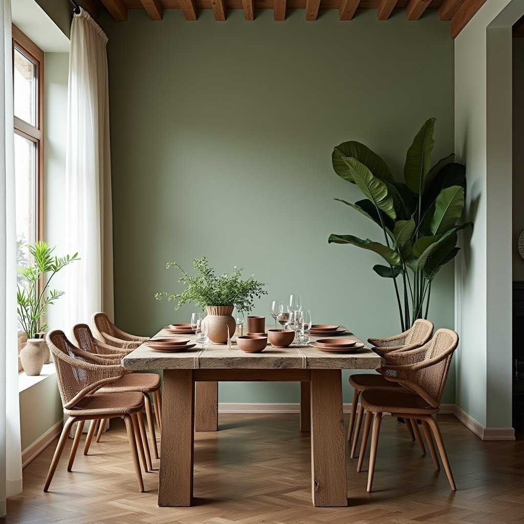 Dining Room Accent Wall 5