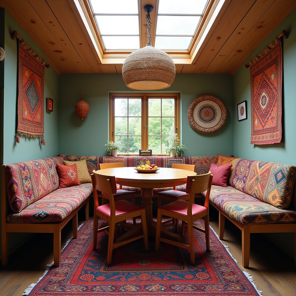 Dining Table With Bench 5