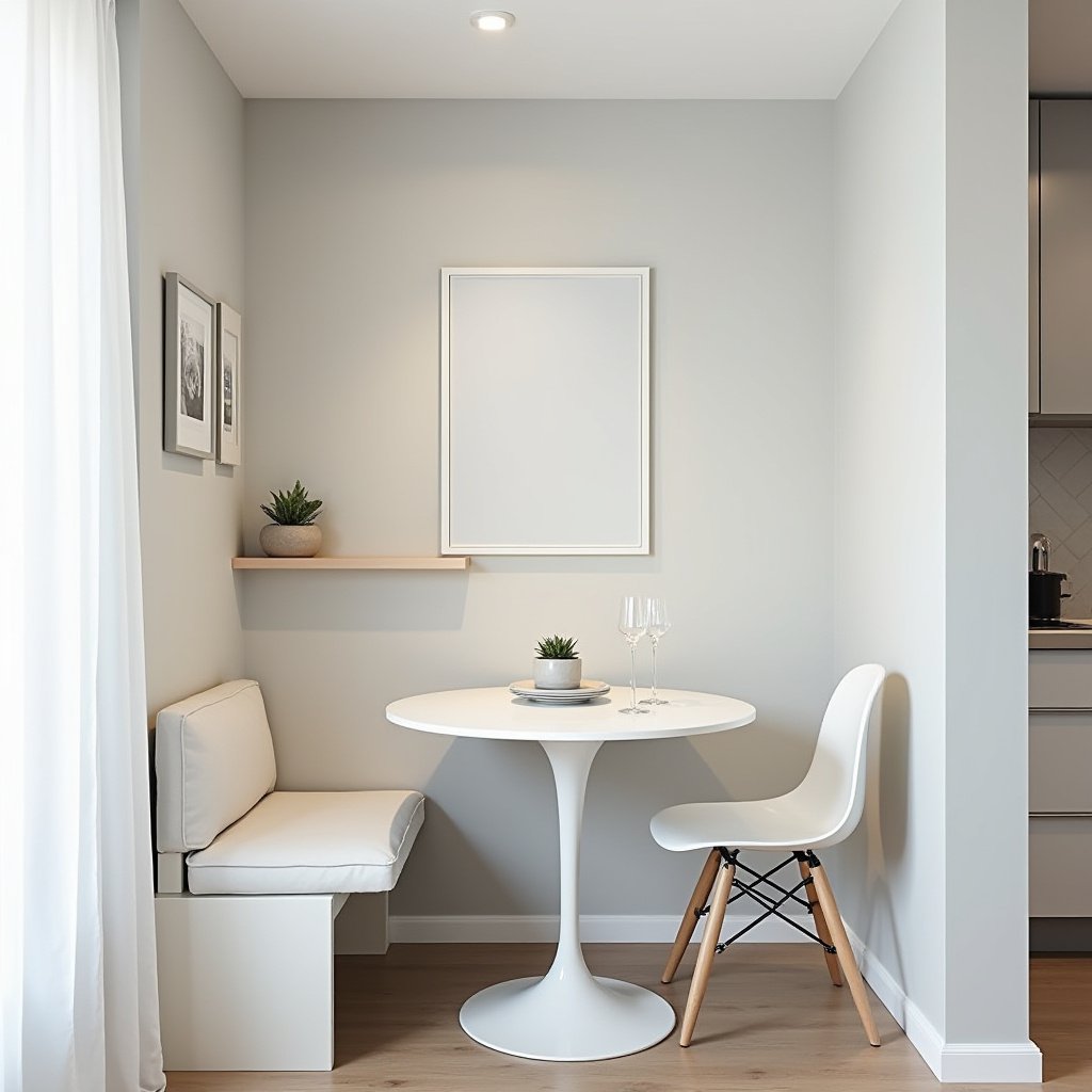 Dining Table With Bench 8