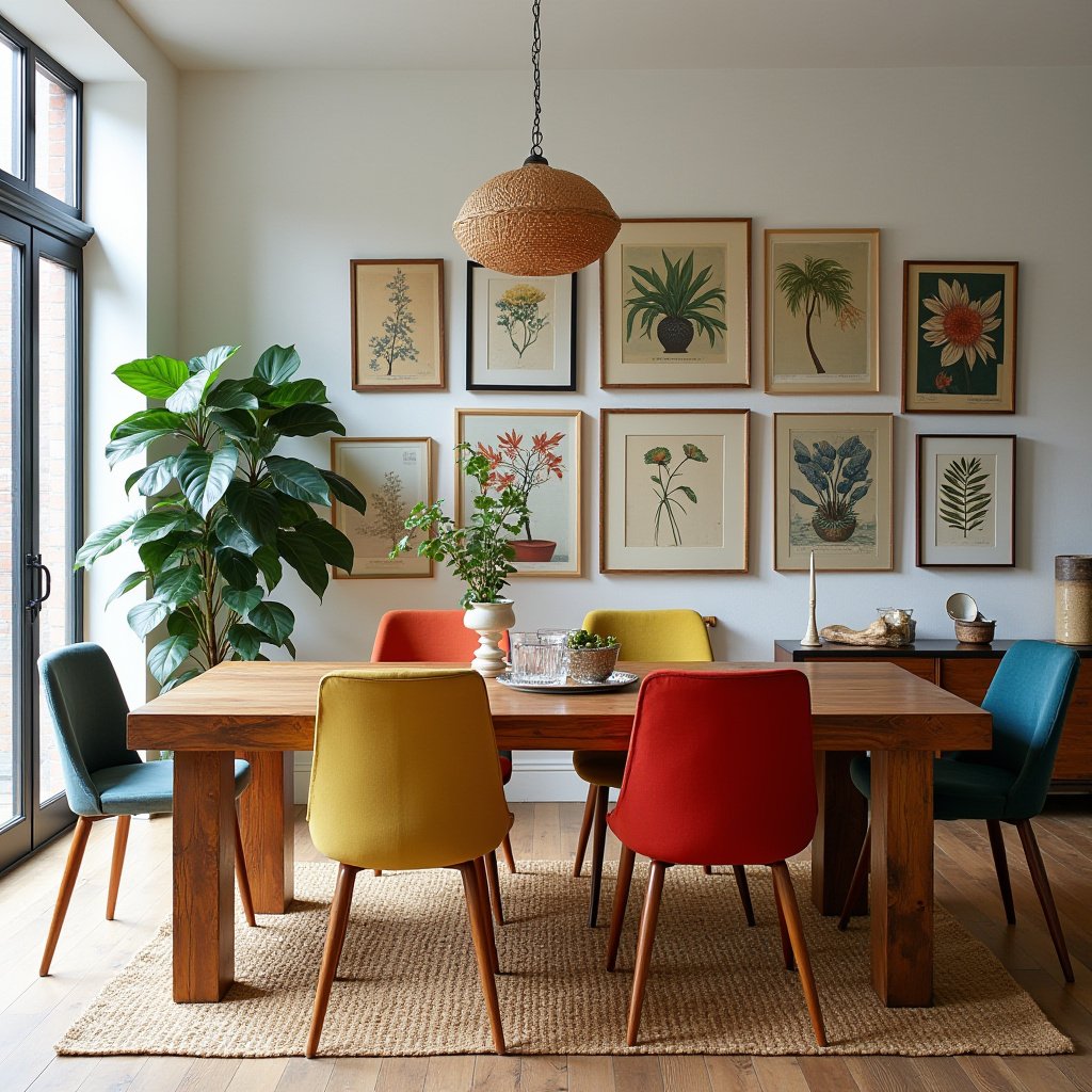Eclectic Dining Room 1
