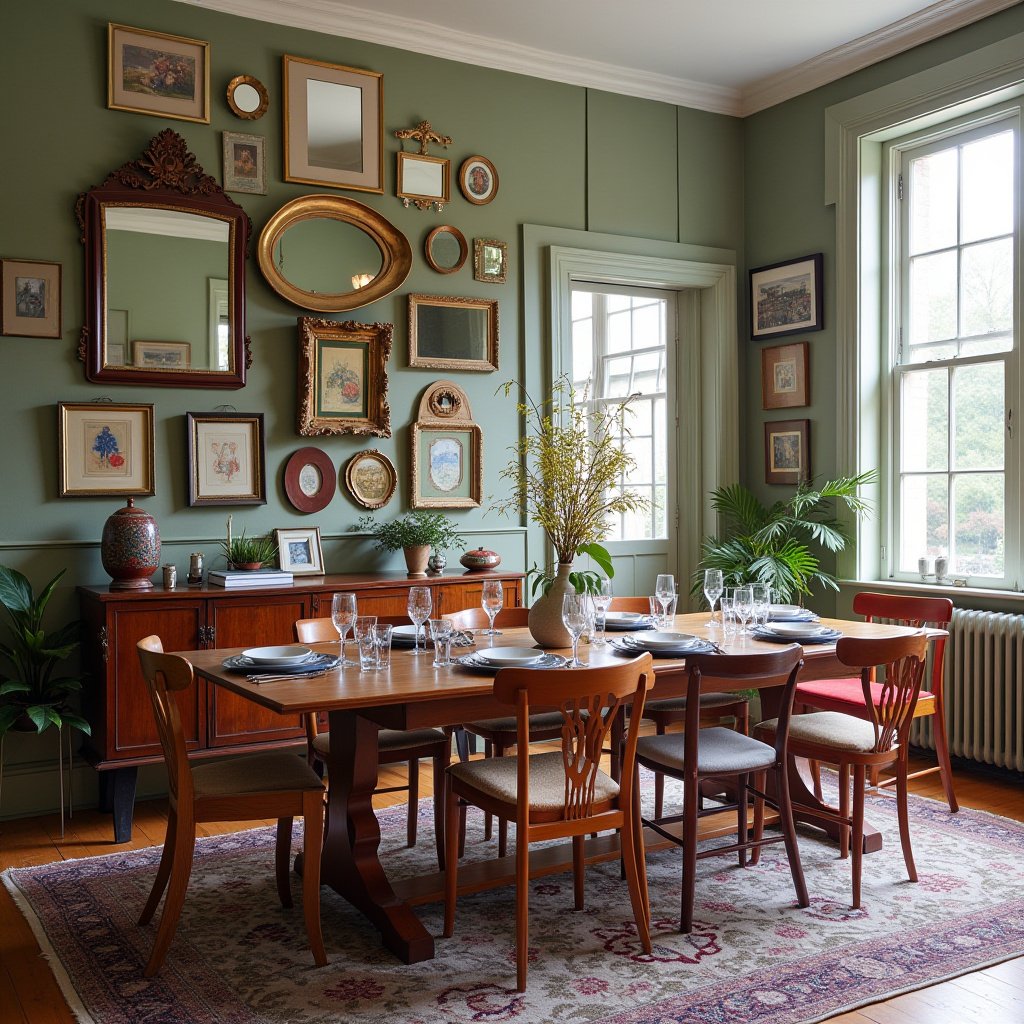Eclectic Dining Room 19
