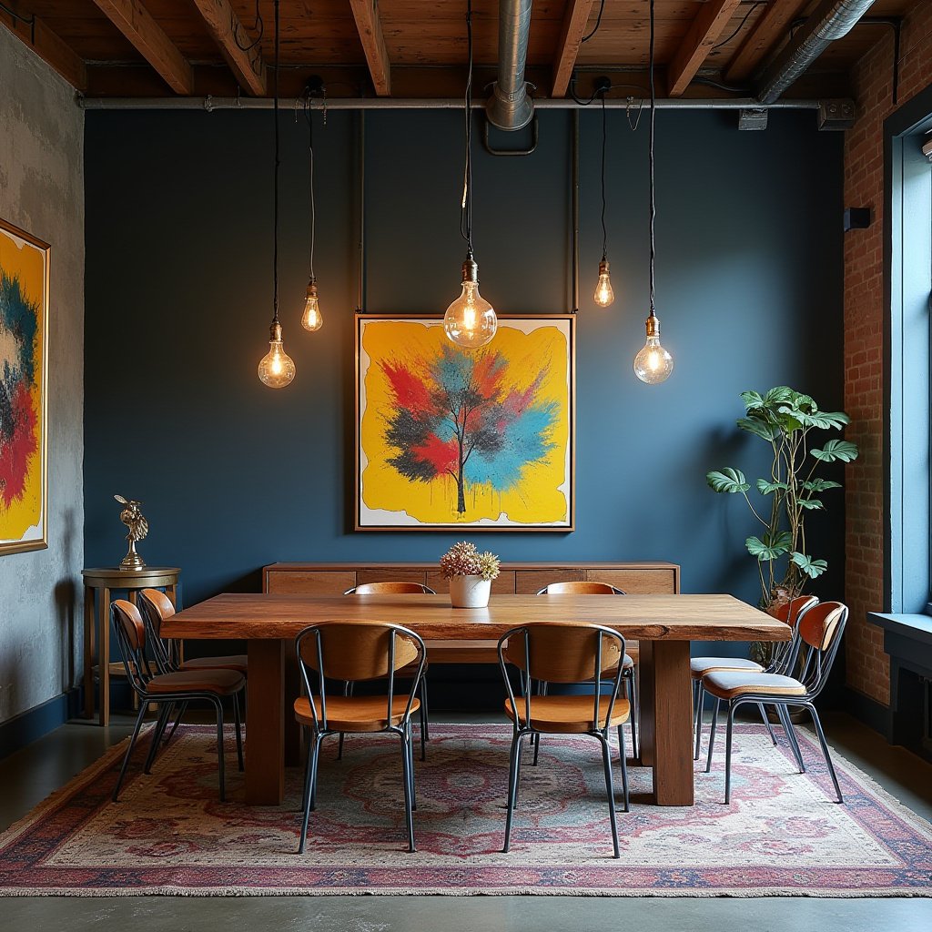 Eclectic Dining Room 3