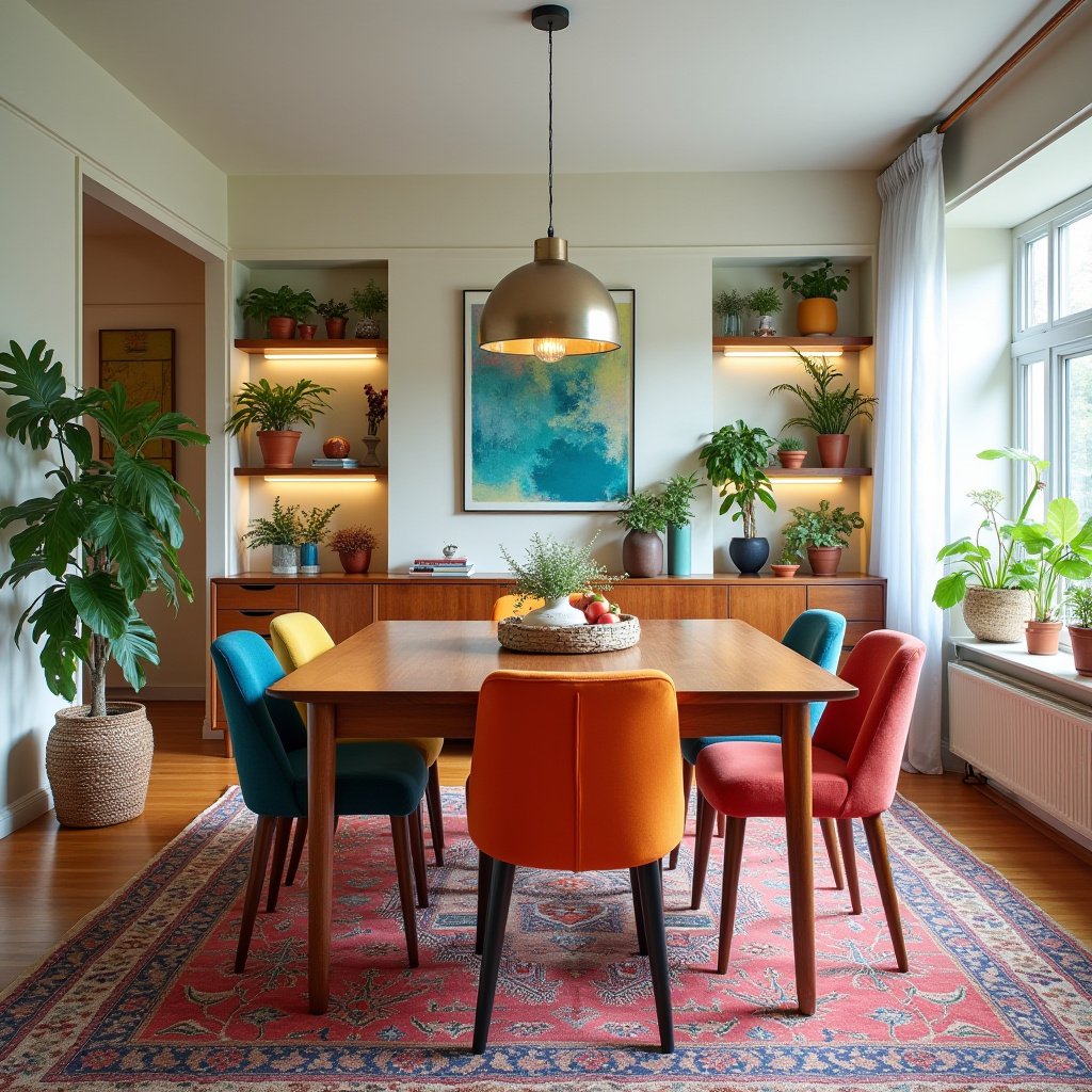 Eclectic Dining Room 4