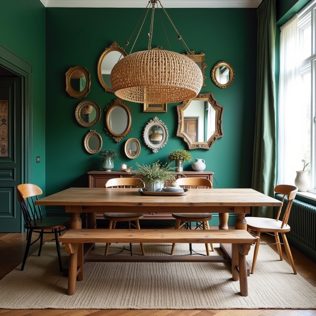 Eclectic Dining Room 5