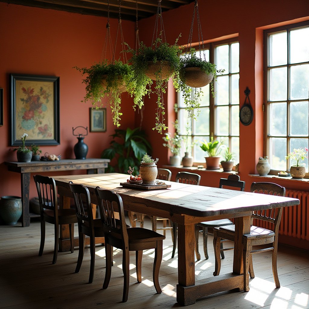 Eclectic Dining Room 9