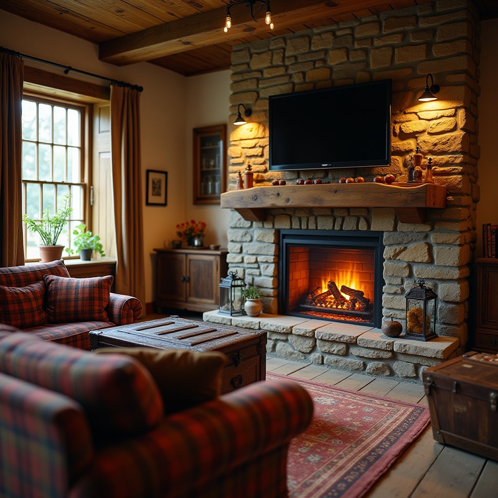Electric Fireplace Ideas With Tv 18
