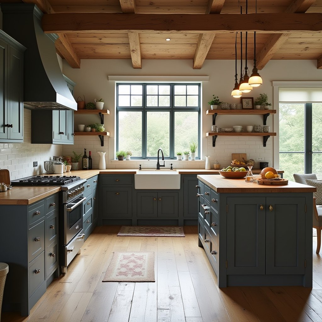 Farmhouse Kitchen Cabinets 20