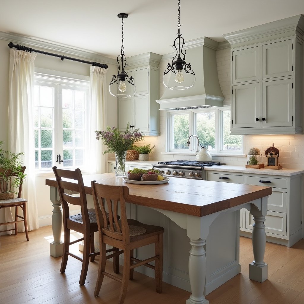 Farmhouse Kitchen Cabinets 3