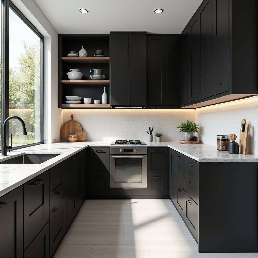 Functional Kitchen Cabinets 1