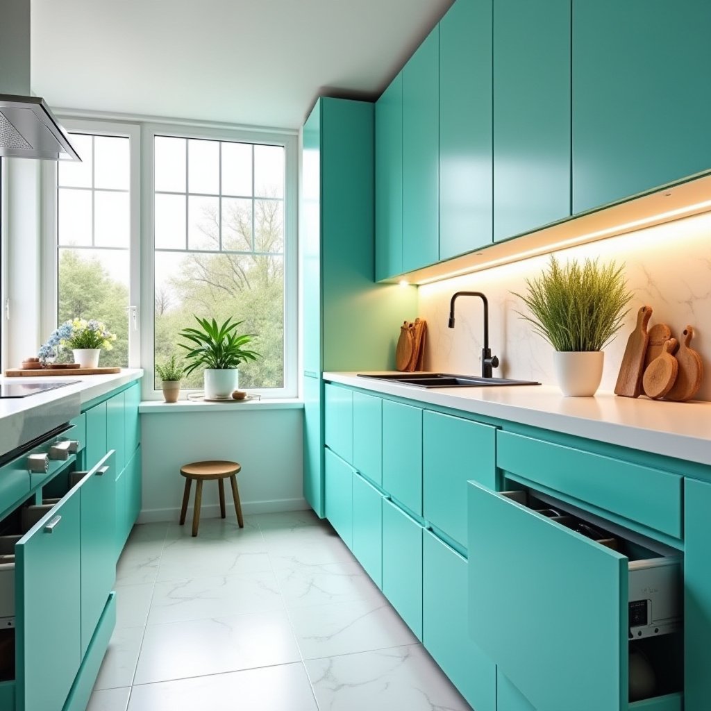 Functional Kitchen Cabinets 5