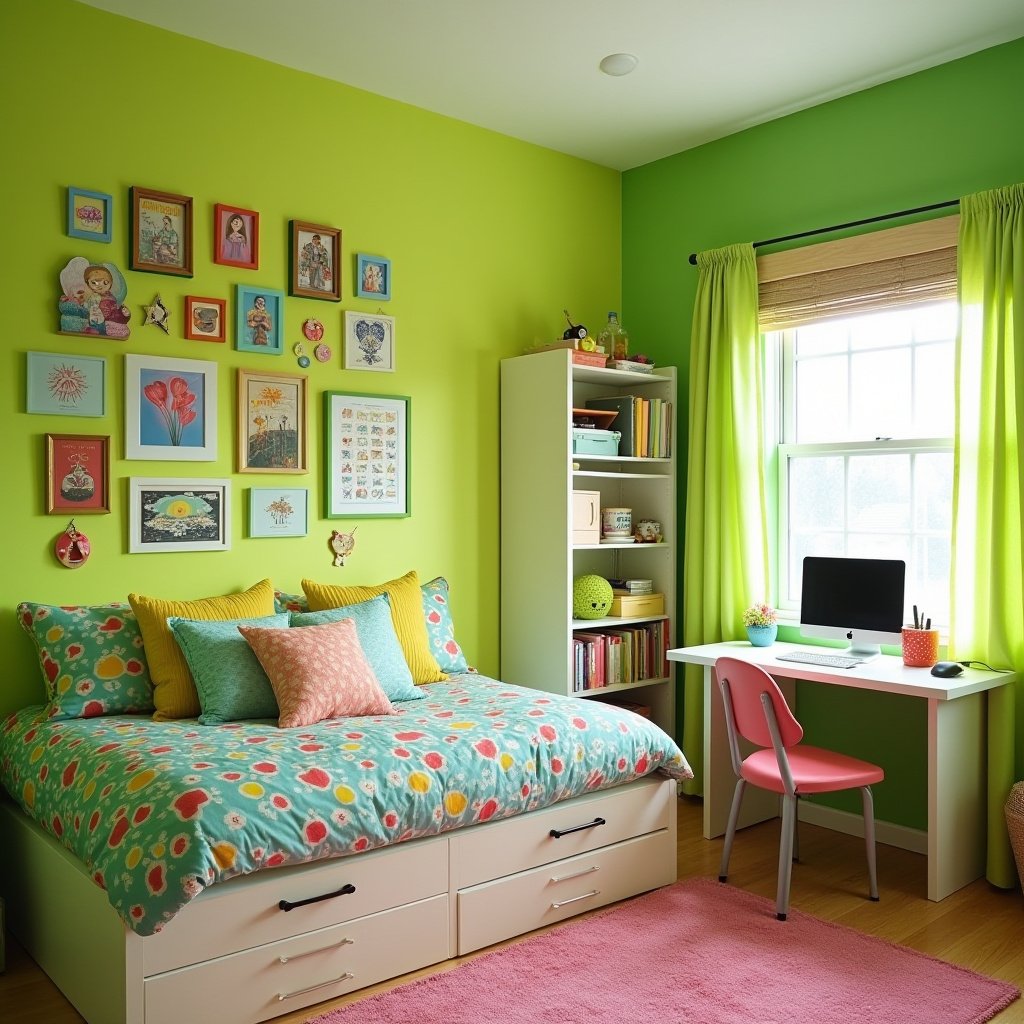 Green Bedroom Ideas 19