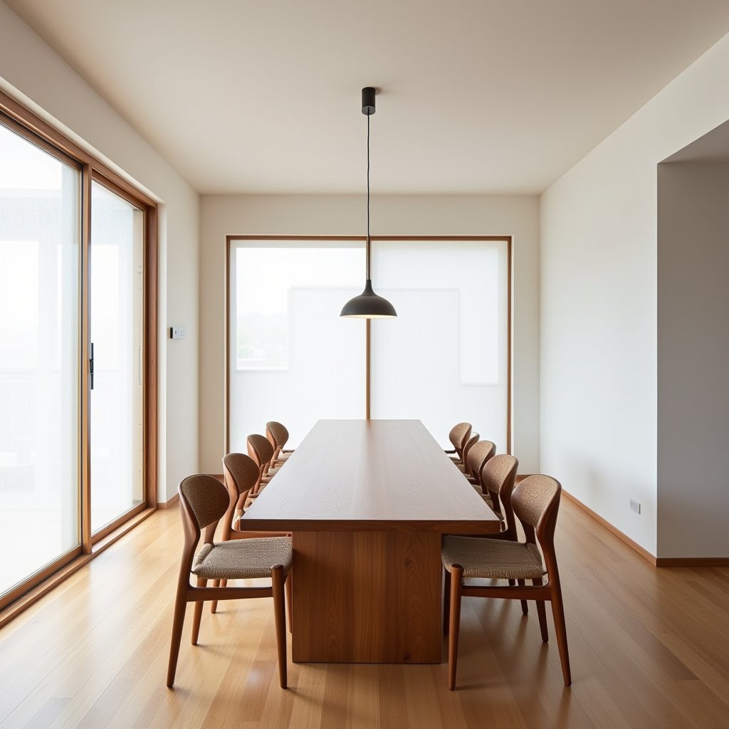Japandi Dining Room Design 11