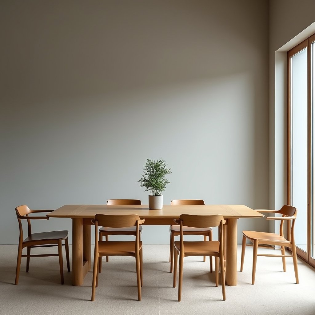 Japandi Dining Room Design 17