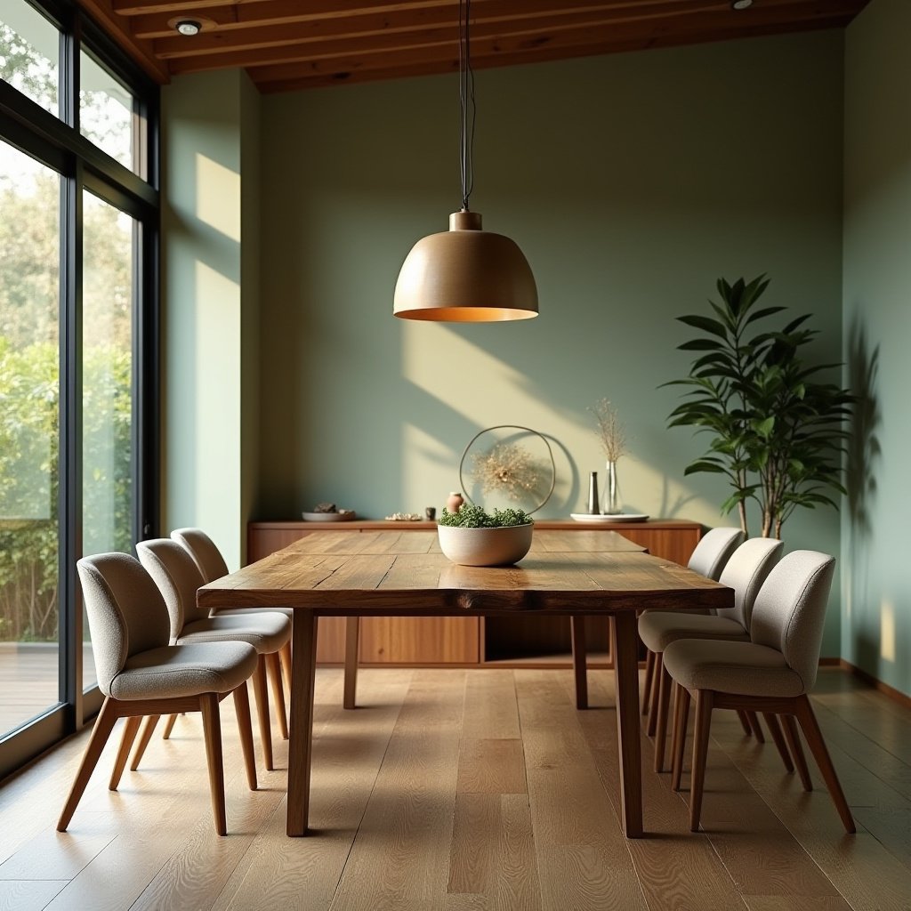 Japandi Dining Room Design 18