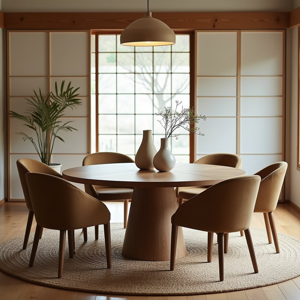 Japandi Dining Room Design 2