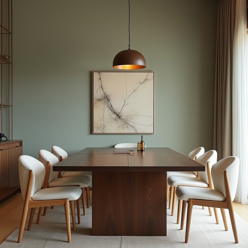 Japandi Dining Room Design 3