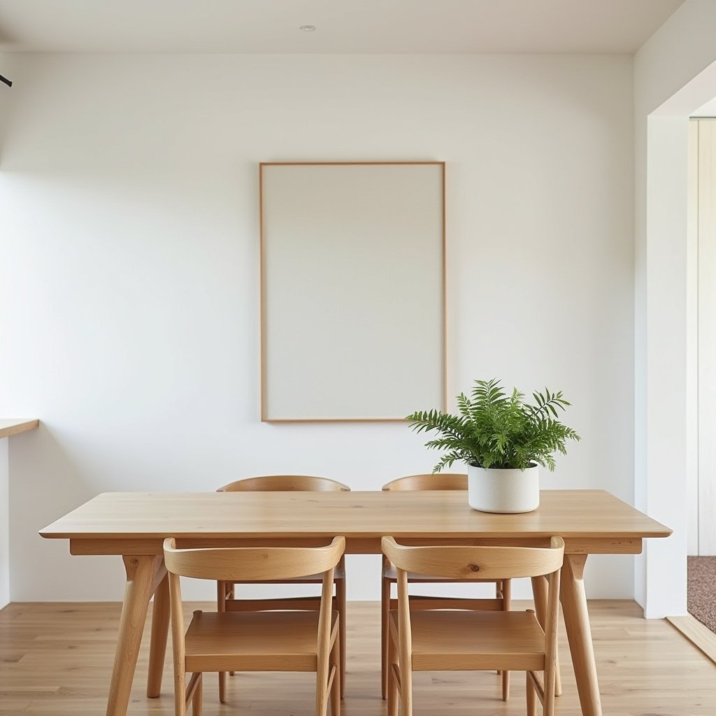 Japandi Dining Room Design 4